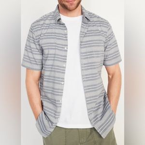 Old Navy Built-In Flex Striped Shirt | Size XXL (NWT)